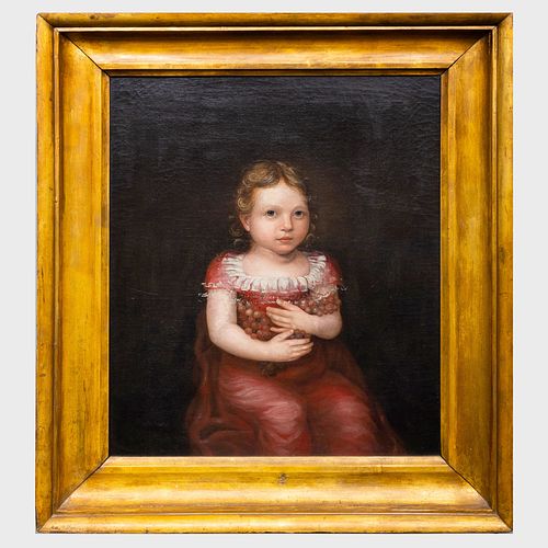 AMERICAN SCHOOL PORTRAIT OF A 3b9247