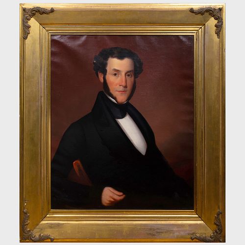 AMERICAN SCHOOL PORTRAIT OF THEODORE 3b9254