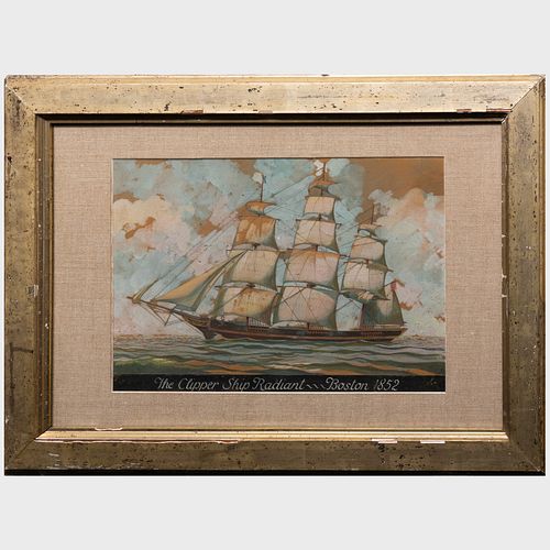 AMERICAN SCHOOL THE CLIPPER SHIP 3b9298