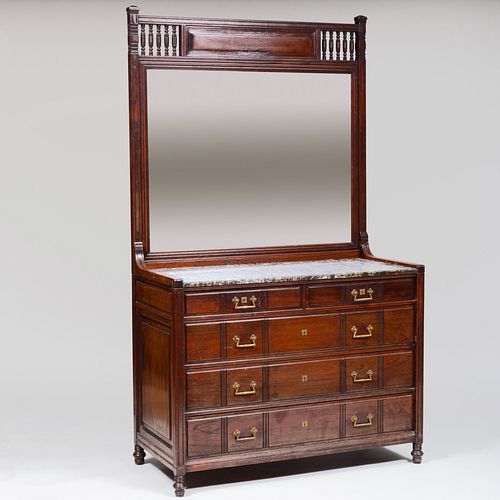 AESTHETIC MOVEMENT ROSEWOOD CHEST