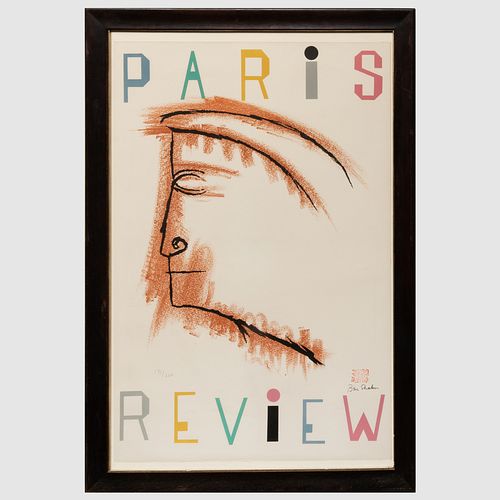 BEN SHAHN 1898 1969 PARIS REVIEWLithograph 3b9403