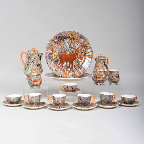 GIEN PORCELAIN PART DINNER SERVICE