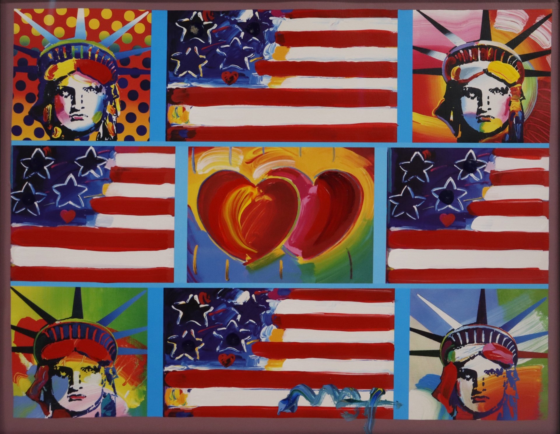 PETER MAX AMERICAN 1937 Mixed 3b963c