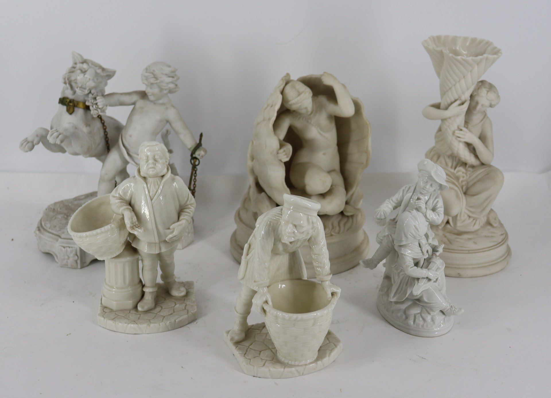 GROUPING OF PORCELAIN PARIAN 3b96c6