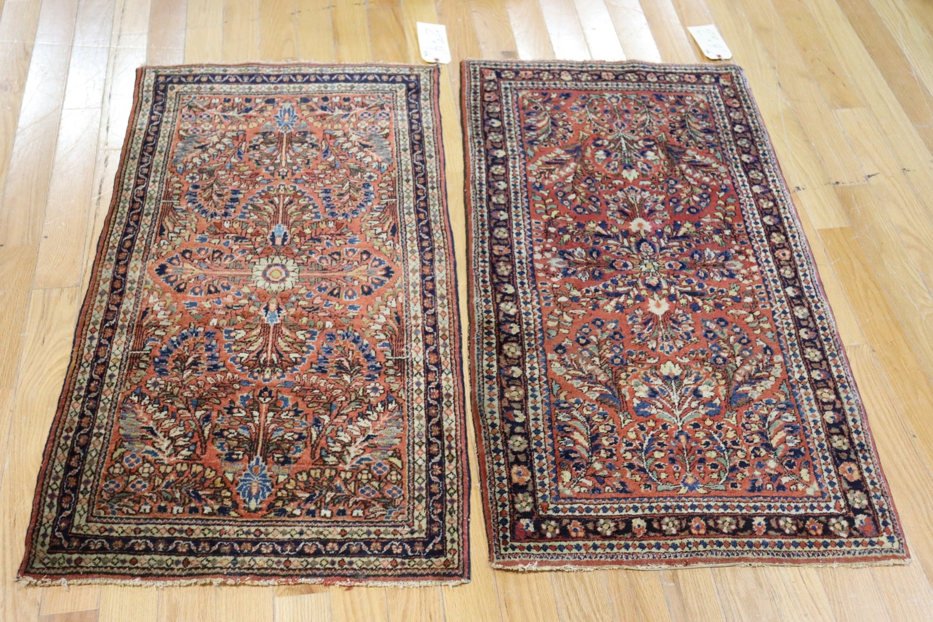 2 ANTIQUE AND FINELY HAND WOVEN 3b9720
