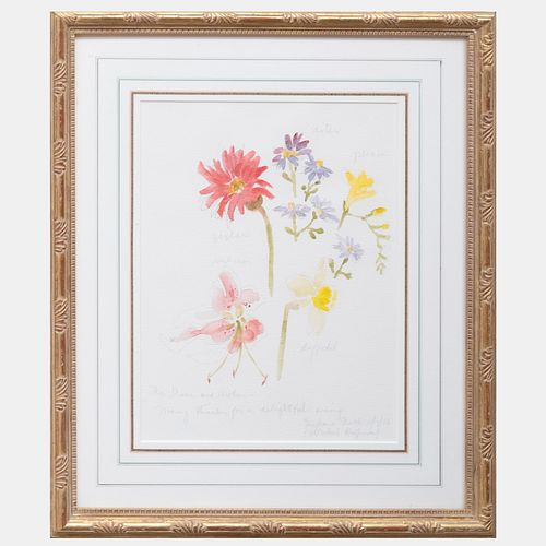 BARBARA NOVAK: BOTANICAL WATERCOLORS: