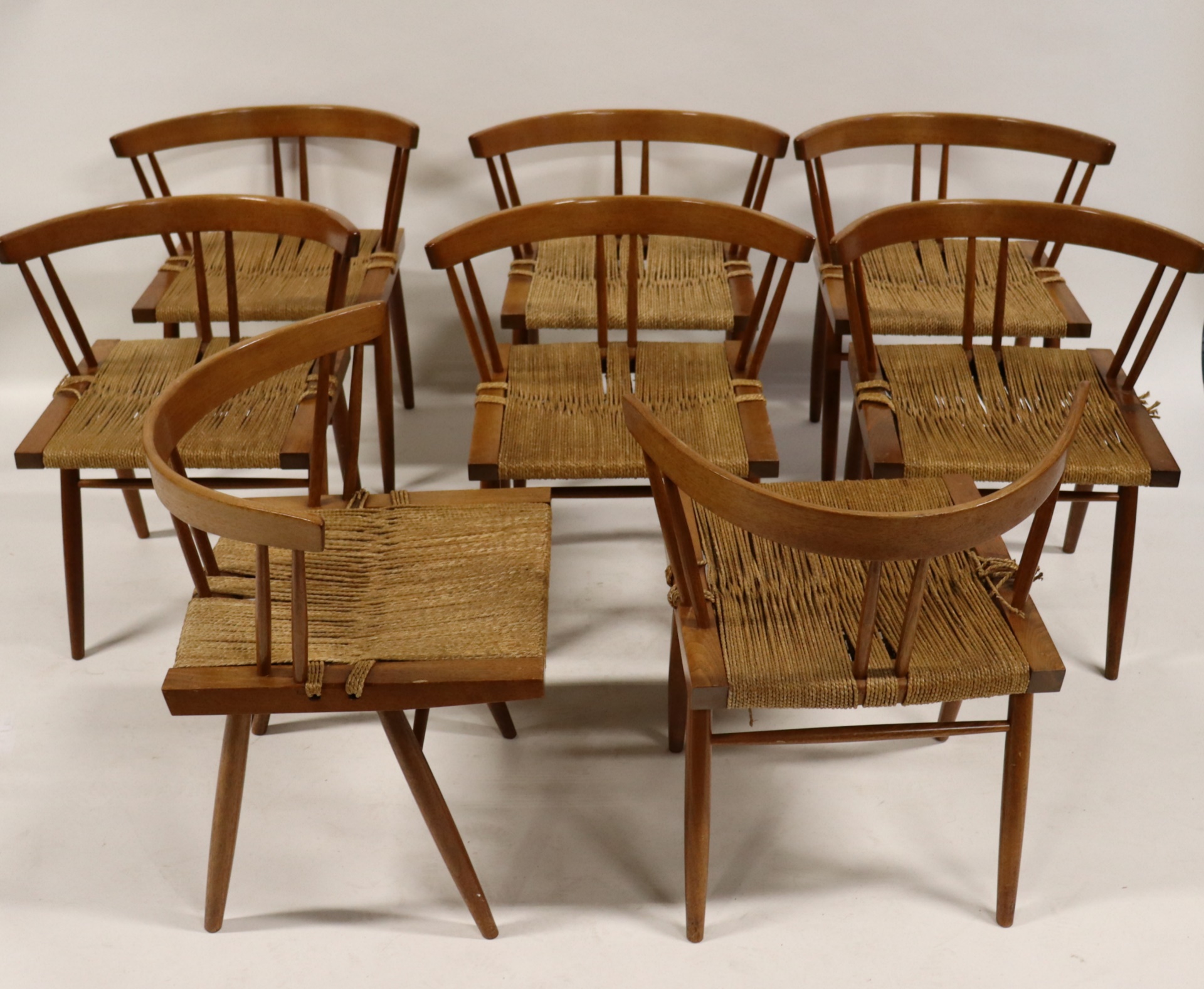 8 GEORGE NAKASHIMA GRASS-SEATED