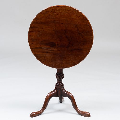 GEORGE III MAHOGANY TILT TOP TABLE27 3b97f1