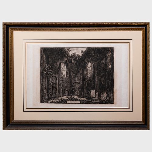 FRANCESCO PIRANESI 1758 1810  3b98e7