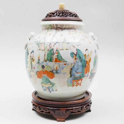 CHINESE FAMILLE VERT PORCELAIN 3b99b2