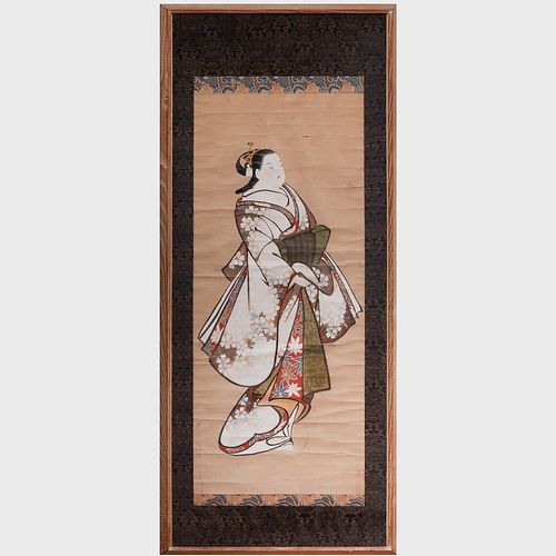 KAIGETSUDO SCROLL PAINTING OF A 3b99d4