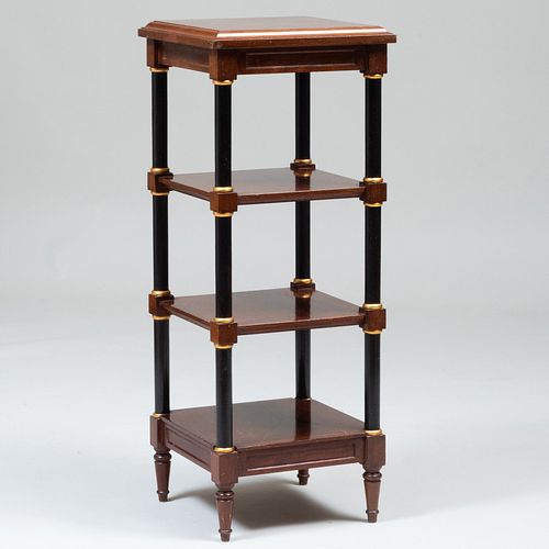 NEOCLASSICAL STYLE MAHOGANY AND