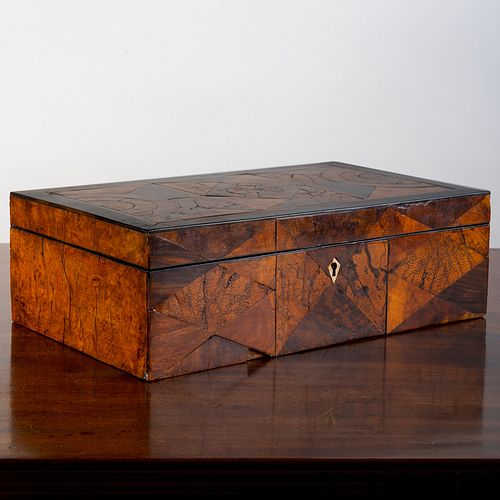 PARQUETRY AND EBONIZED TABLE BOXThe 3b9a58