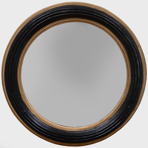 REGENCY STYLE EBONIZED AND PARCEL GILT 3b9a94