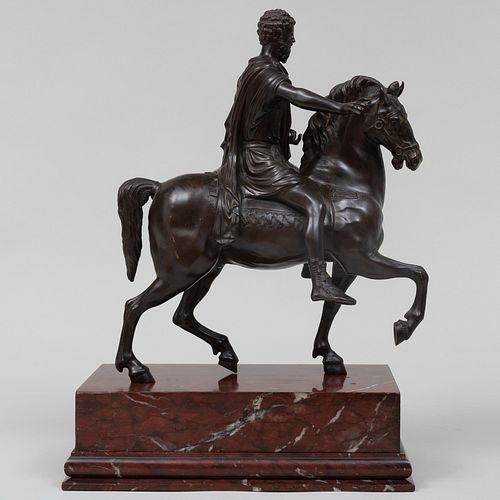 ITALIAN BRONZE MODEL OF MARCUS 3b9af3