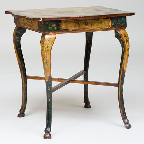 ITALIAN PAINTED SIDE TABLE IN 3b9b01