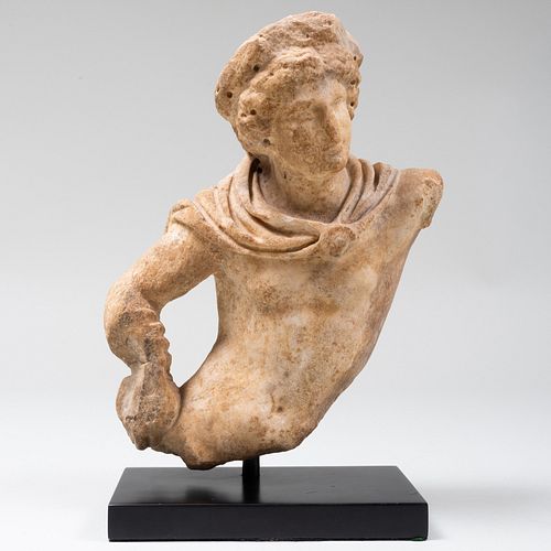 ROMAN MARBLE MODEL OF MERCURY12 3b9b10