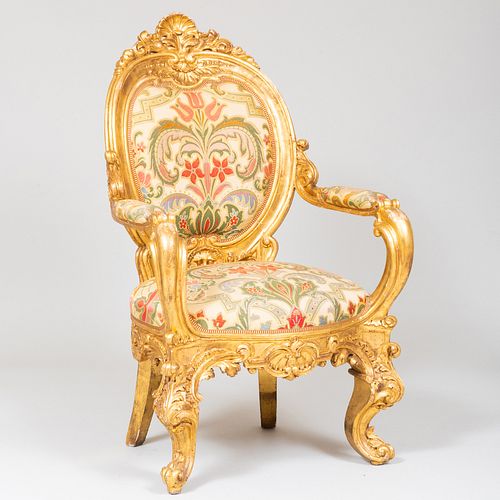 LARGE AND UNUSUAL ITALIAN ROCOCO