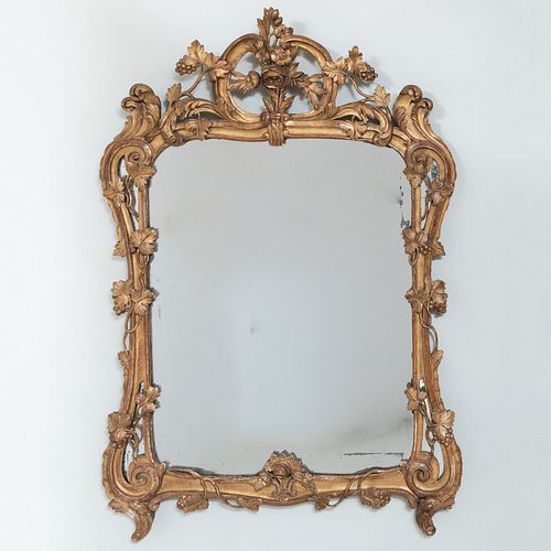 LOUIS XV PROVINCIAL GILTWOOD MIRROR4