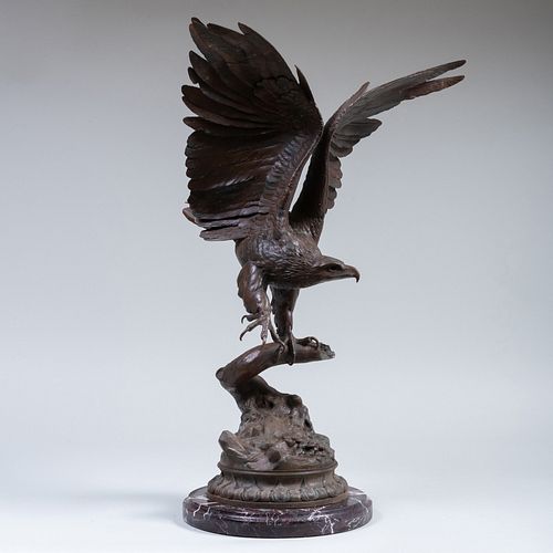 JULES MOIGNIEZ 1835 1894 EAGLEBronze  3b9b6e