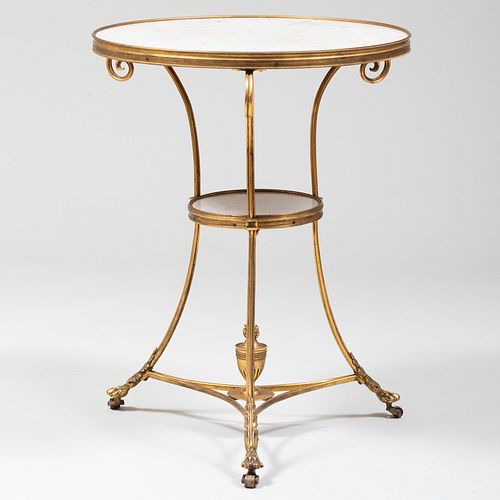 DIRECTOIRE STYLE GILT BRONZE MOUNTED 3b9bc6