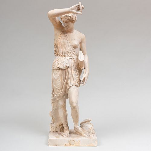 PLASTER MODEL OF DIANA THE HUNTRESS  3b9bea