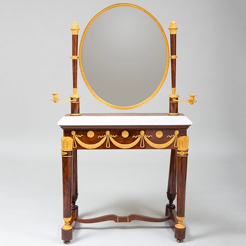 FINE EMPIRE ORMOLU MOUNTED MAHOGANY 3b9bfa