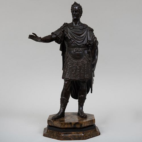 ITALIAN PATINATED BRONZE MODEL