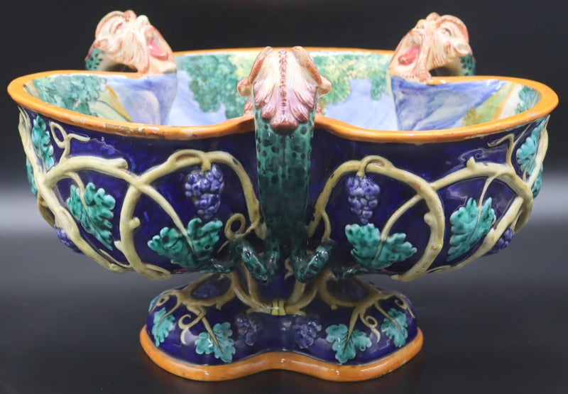 ITALIAN CLASSICAL MAJOLICA POTTERY 3b9ce5