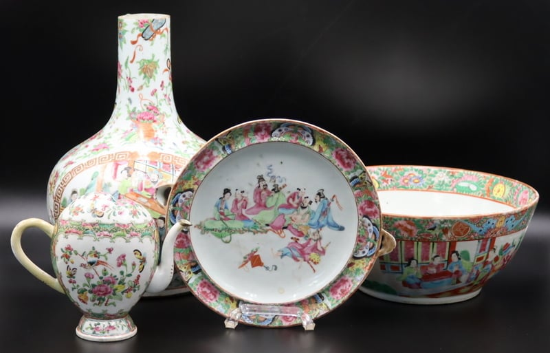 COLLECTION OF CHINESE EXPORT PORCELAINS  3b9d5e