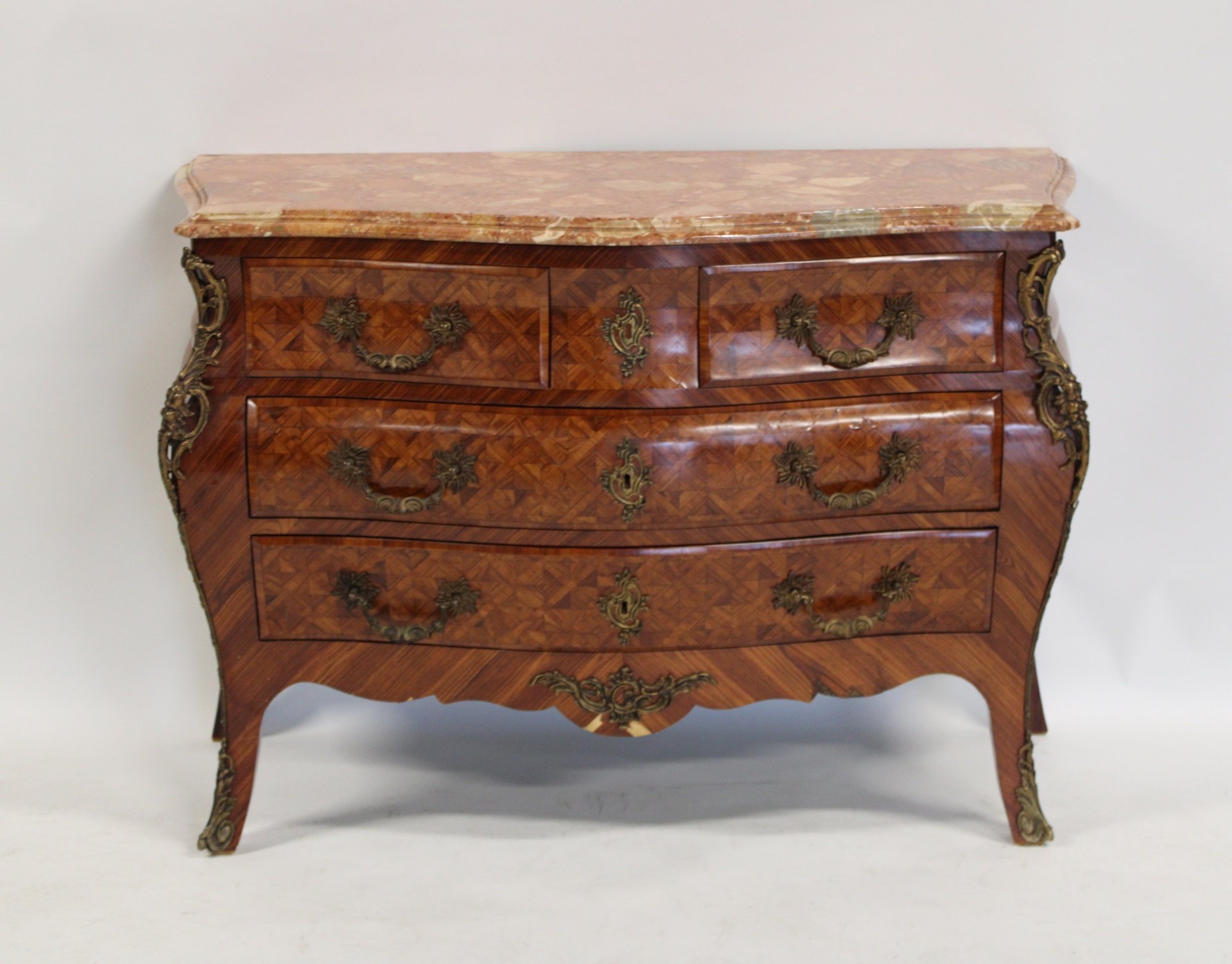 VINTAGE LOUIS XV STYLE PARQUETRY 3b9e0a