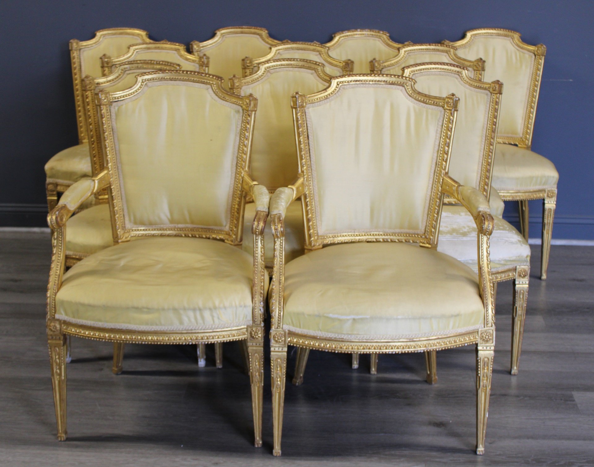 SET OF TWELVE SWEDISH NEOCLASSICAL 3b9e50