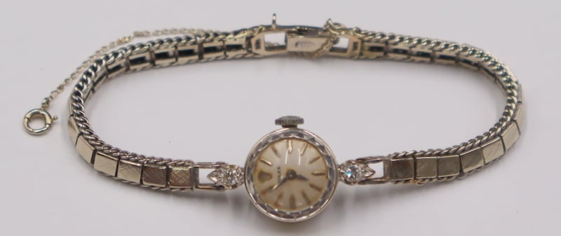 VINTAGE LADY S ROLEX 14KT WHITE 3b9ee2