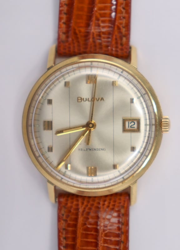 JEWELRY VINTAGE MEN S BULOVA 14KT 3b9ef2