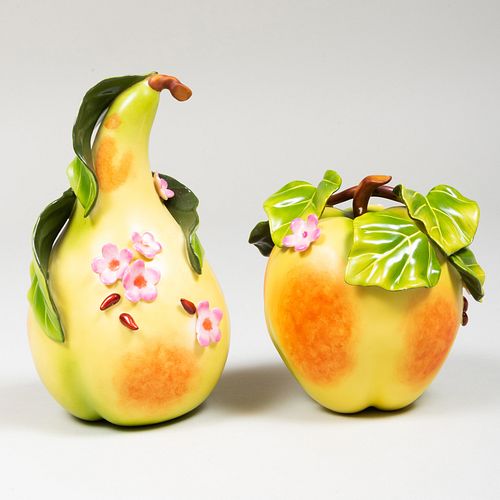 TWO KATHERINE HOUSTON PORCELAIN 3b9f78