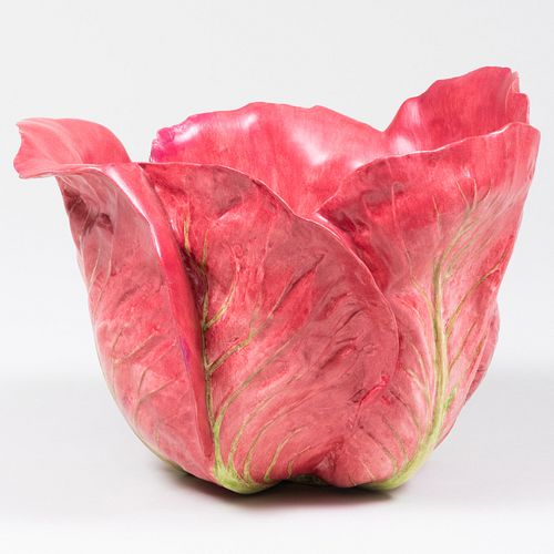 MARY KIRK KELLY PORCELAIN RED CABBAGE