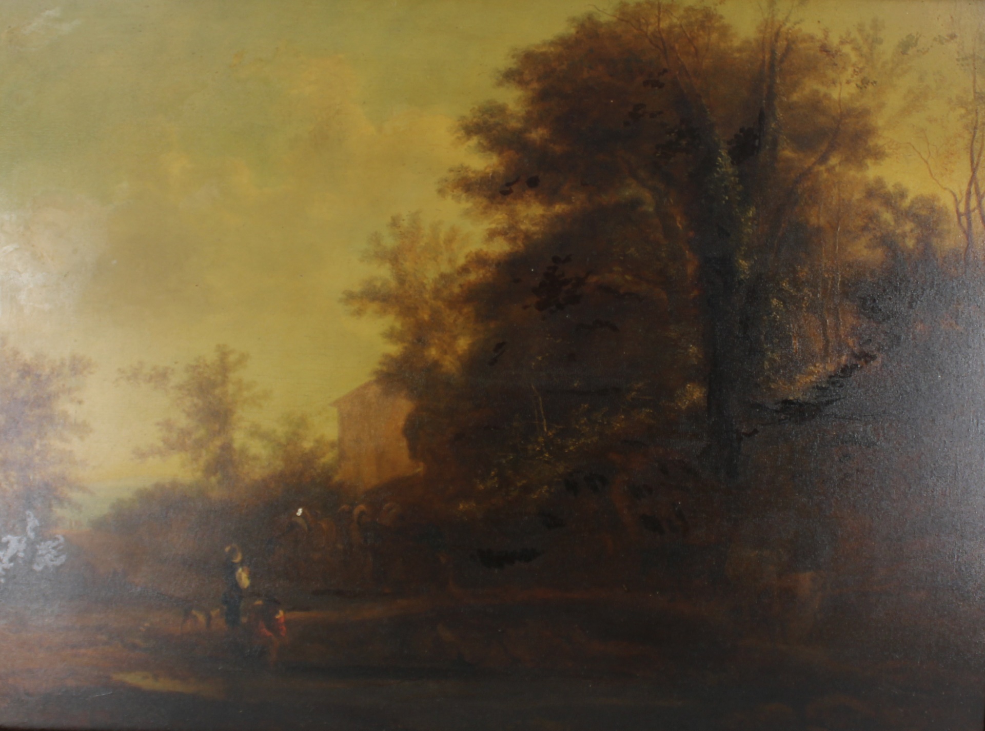 AFTER TURNER OIL ON PANEL Unsigned 3b9fd3