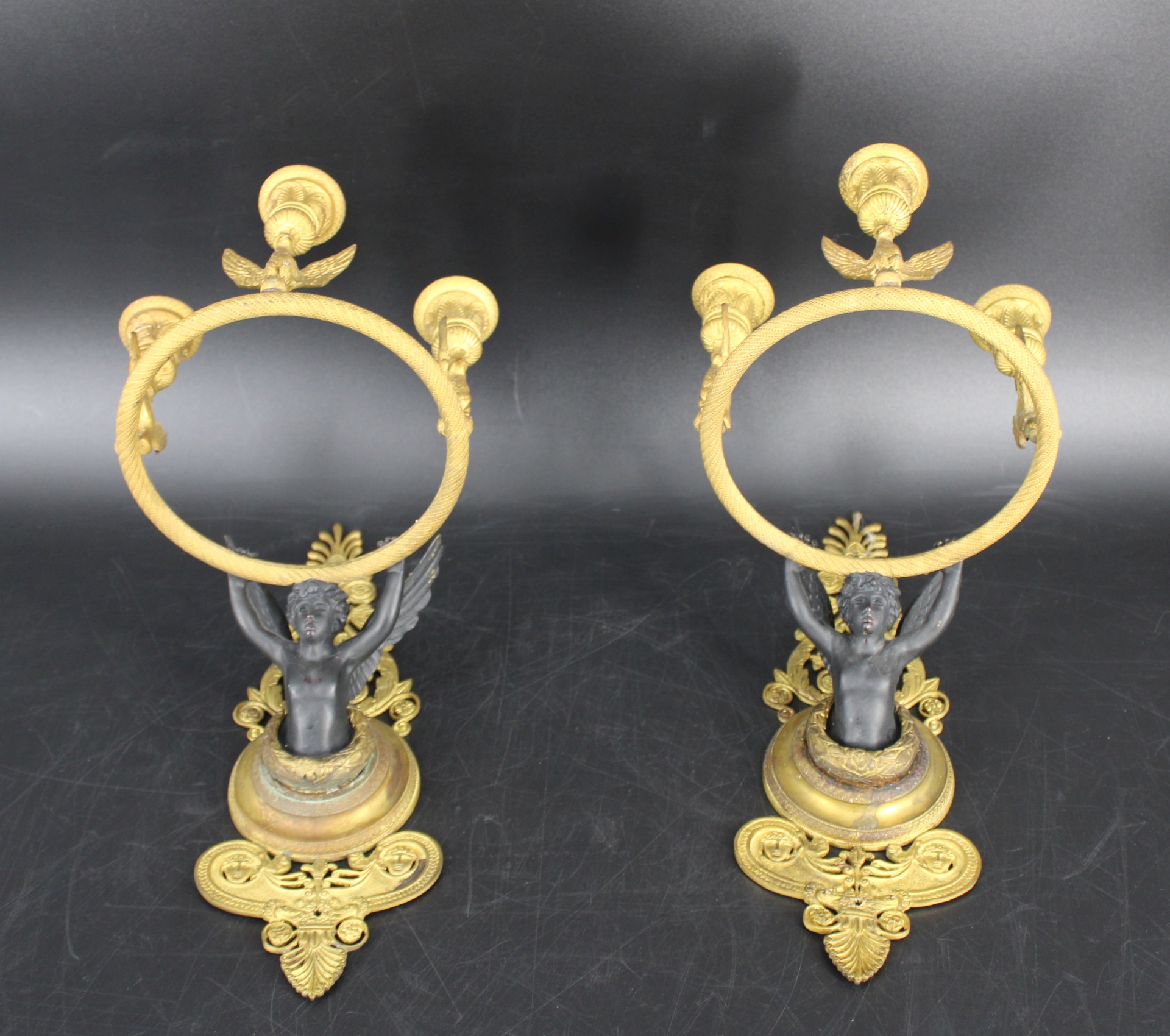 FINEST QUALITY PAIR OF EMPIRE BRONZE 3ba04f