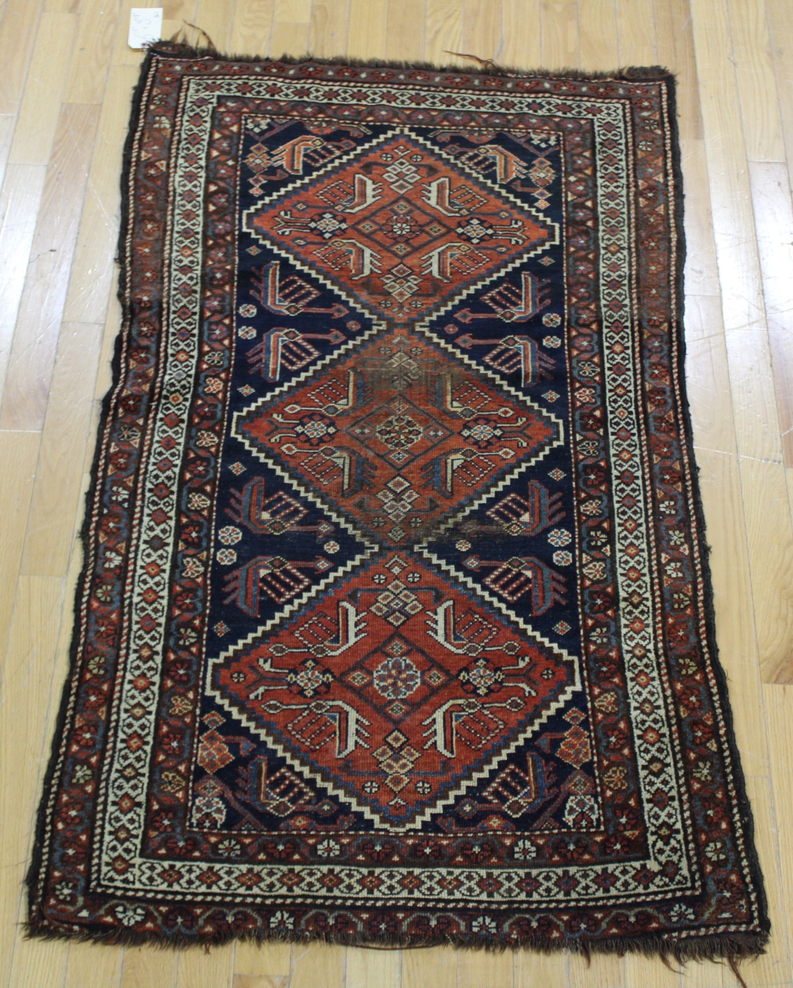 ANTIQUE AND FINELY HAND WOVEN KAZAK