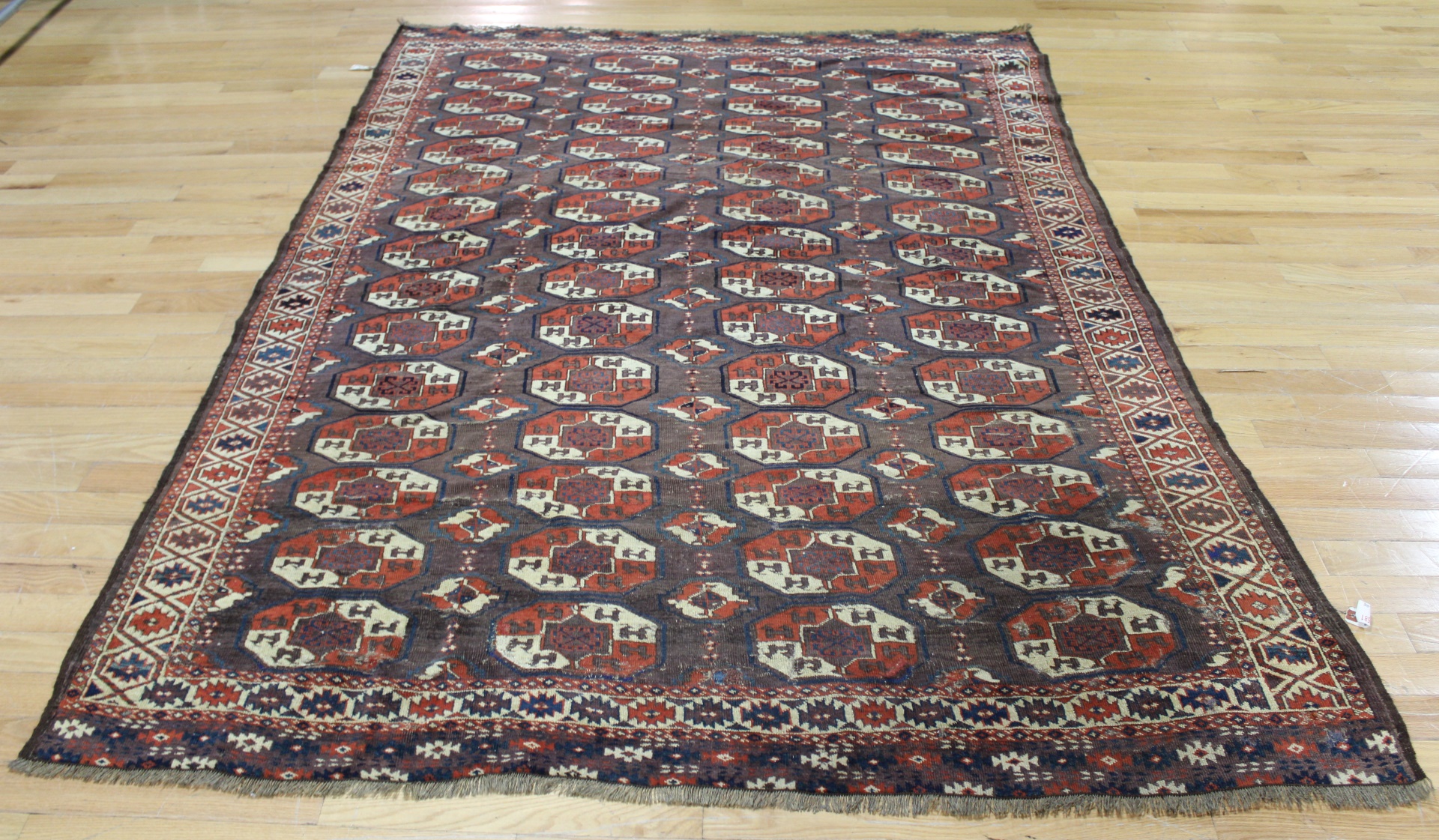 ANTIQUE AND FINELY HAND WOVEN BOKHARA 3ba0fa