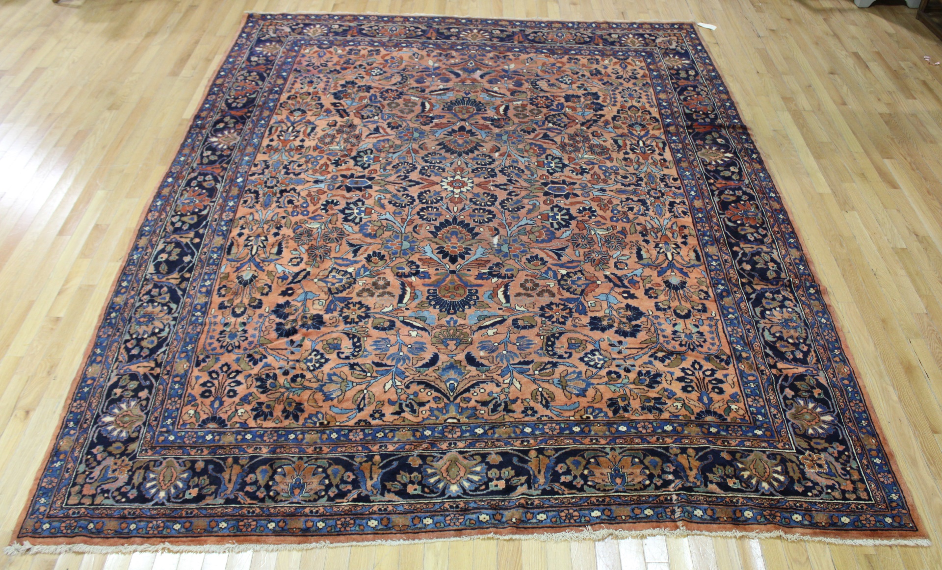 ANTIQUE AND FINELY HAND WOVEN SAROUK 3ba0fe