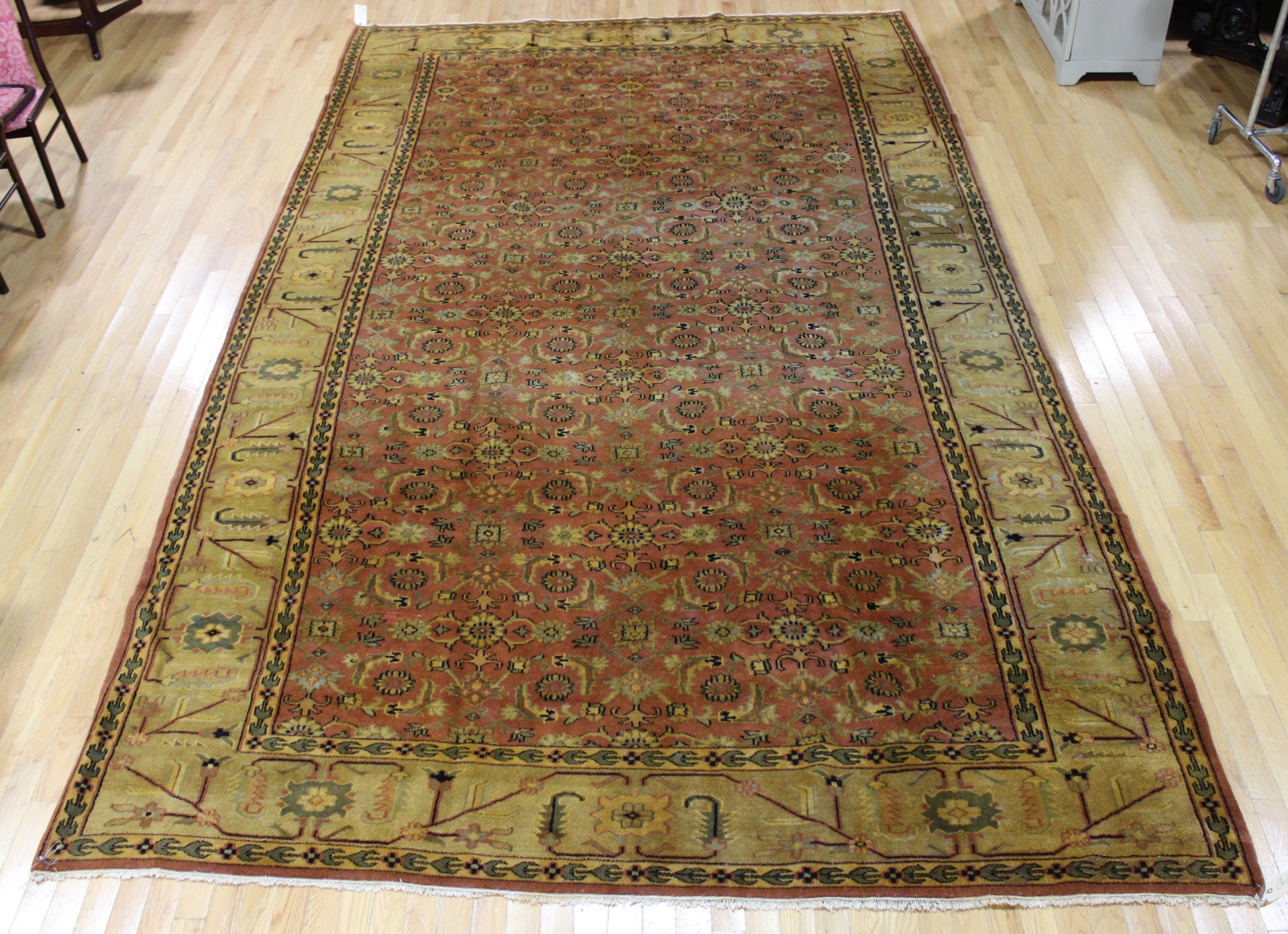 ANTIQUE AND FINELY HAND WOVEN ZIEGLER 3ba0f6