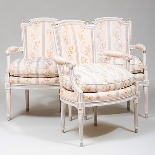 SET OF THREE LATE LOUIS XVI STYLE