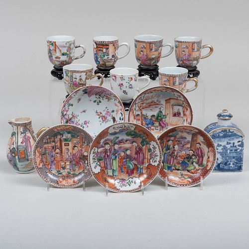 GROUP OF CHINESE EXPORT PORCELAIN