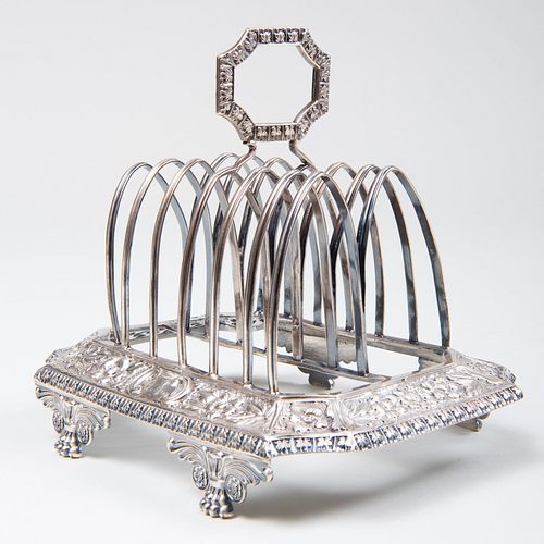 GOERGE III SILVER TOAST RACKMark