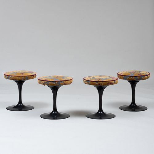 SET OF FOUR EERO SAARINEN ENAMELED