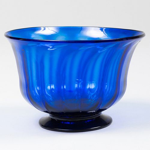 JOSEF HOFFMANN COBALT BLUE GLASS