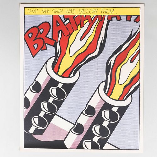 AFTER ROY LICHTENSTEIN 1923 1997  3ba448