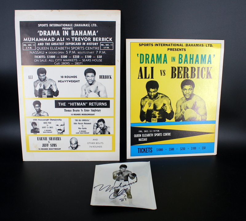 MUHAMMAD ALI GROUP 2 FIGHT POSTERS 3ba479