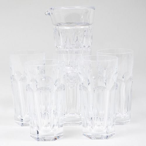 SET OF FIVE BACCARAT GLASS TUMBLERS 3ba4a8